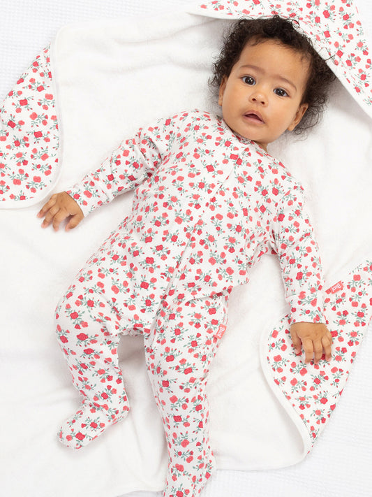 Rosey Posey Sleepsuit