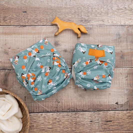 Baba + Boo Newborn - Frosty Foxes