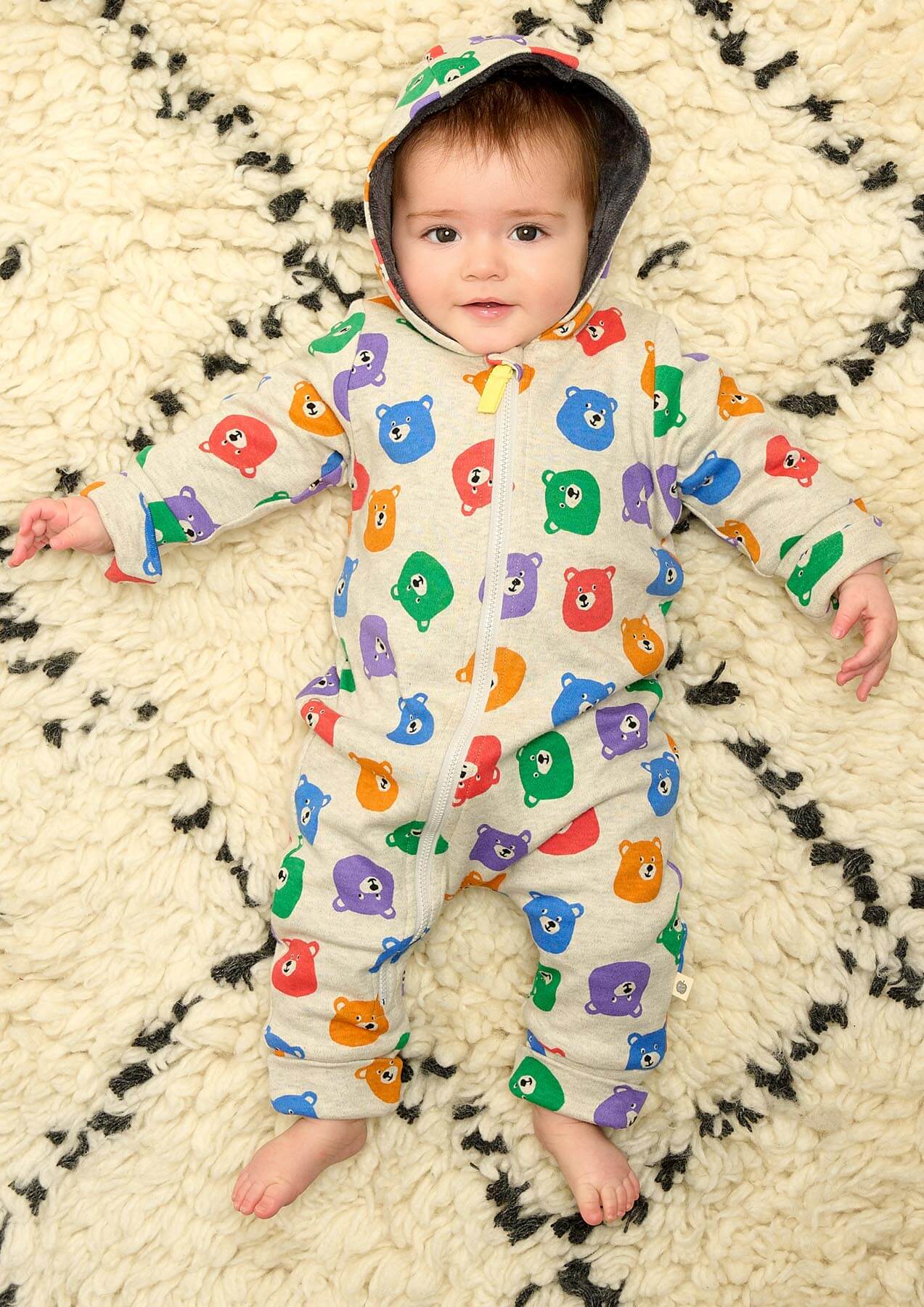 Domino Bears Snowsuit/Onesie