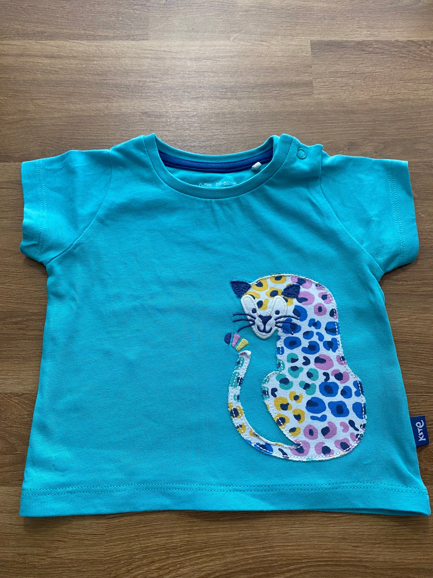 Kite Panthera T shirt 0-3 months