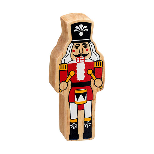 Red and White Nutcracker