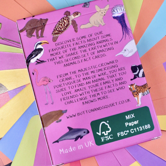Amazing Animals Fact Cards (Set Two)