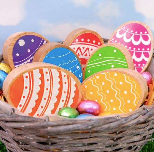 Rainbow Eggs Playset