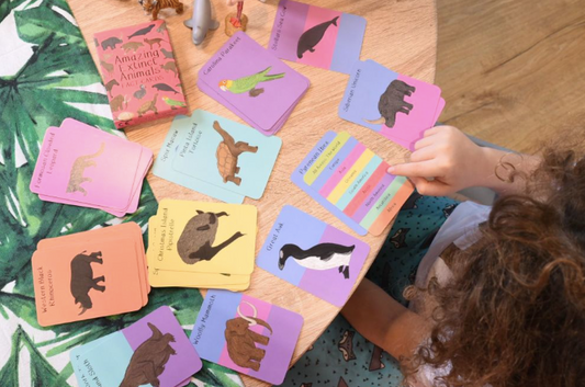 Amazing Extinct Animals Fact Cards