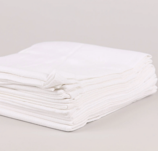 100% Cotton Birdseye Flat Nappies