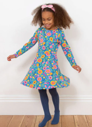 Cable Knit Tights - Navy