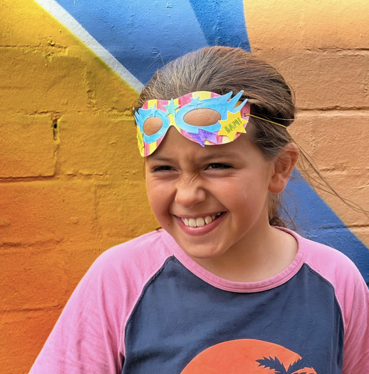 Make Your Own Superhero Mask