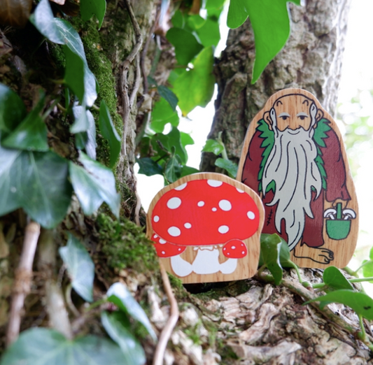 Brown and Green Hermit