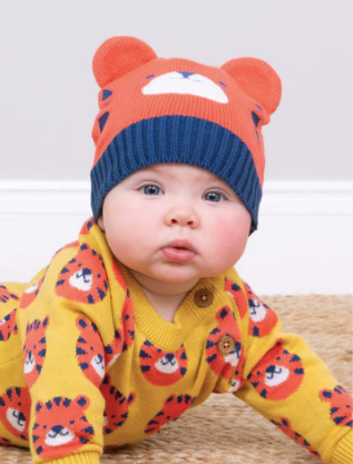 Top Tiger Knit Hat