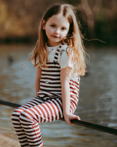 Brick Stripe Dungaree