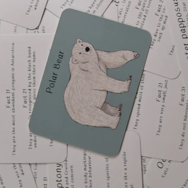 Amazing Polar Animals Fact Cards