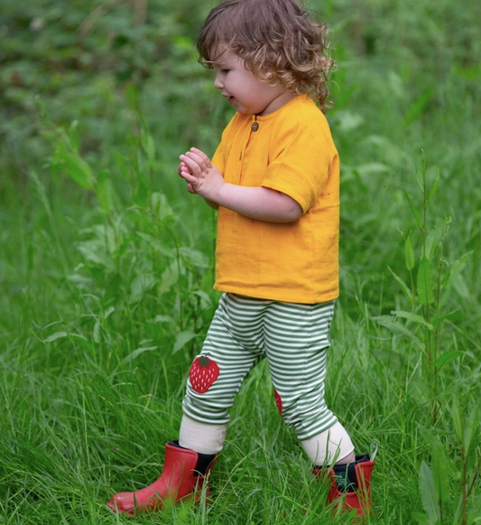 Strawberry Patch Striped Joggers