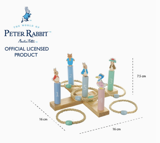 Peter Rabbit Wooden Hoopla