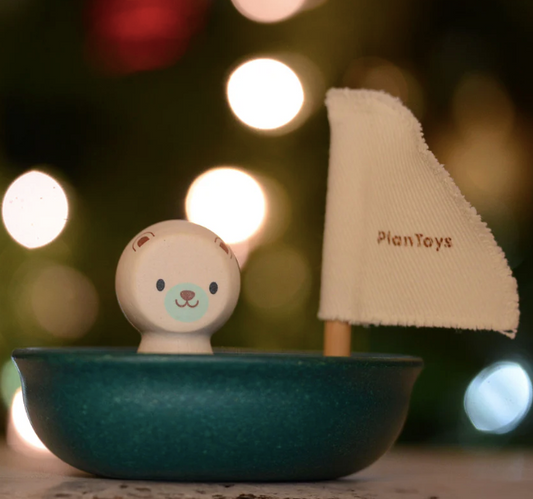 Polar Bear Sailing Boat