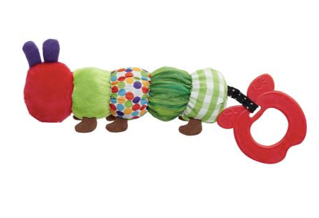 The Very Hungry Caterpillar Teether Rattle