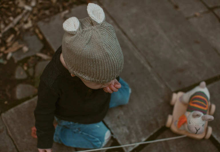 Organic Bunny Ear Hat