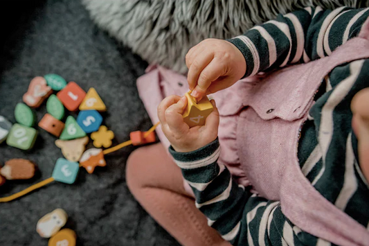 Woodland Animal Threading Toy