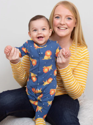 Lion and Mouse Sleepsuit