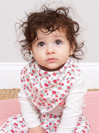 Rosey Posey Bib