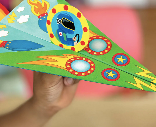 Paper Planes - 20 Planes to Colour and Decorate