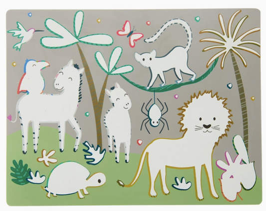 Magic Water Placemats - Jungle