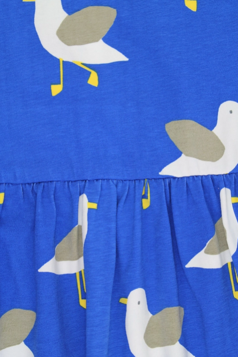 Seagull Harbour Print Summer Dress
