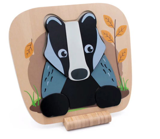 Badger Raised Puzzle