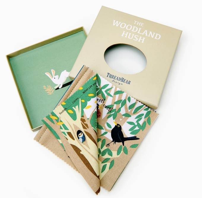 Woodland Hush Rag Book