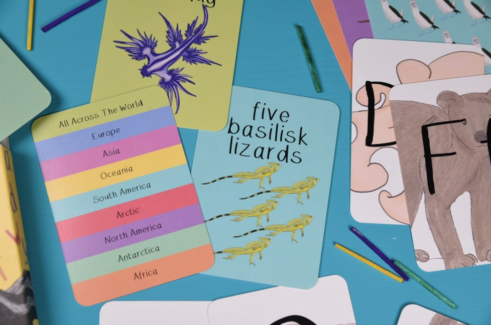 Alphabet of Amazing Animals Flash Cards