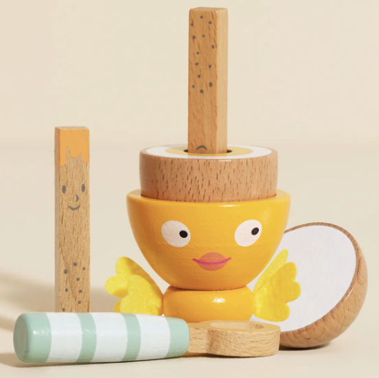 Egg Cup and Soldiers Set