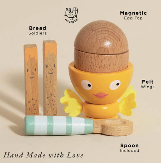 Egg Cup and Soldiers Set