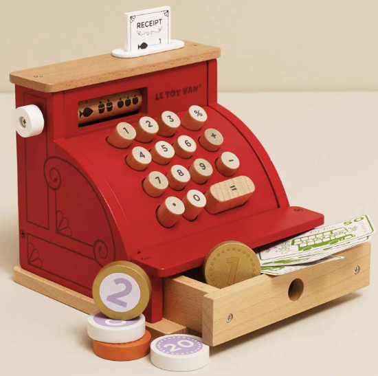Shop Till - Cash Register and Money