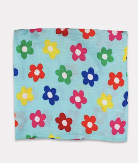 Rainbow Bloom Muslins
