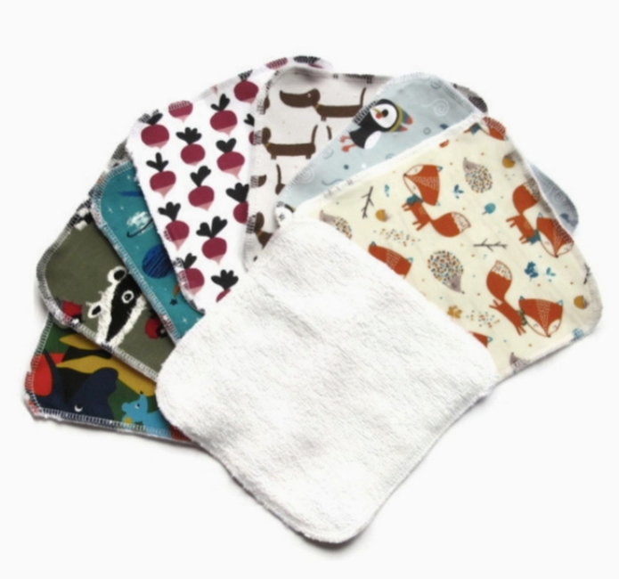 Double Sided Washable Wipes