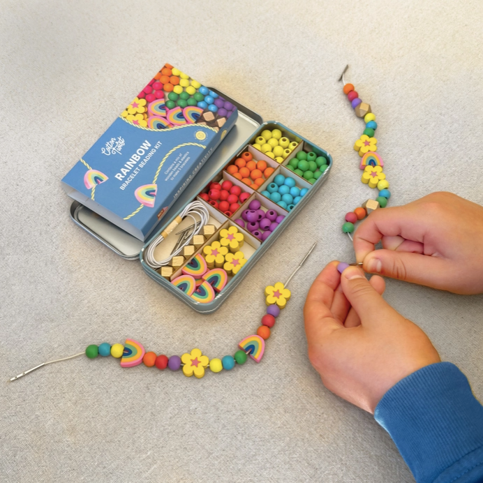 Rainbow Bead Bracelet Kit