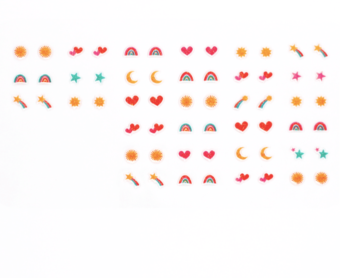 Stick On Earrings - Cosmic Love