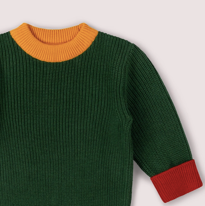 Olive Green Snuggly Jumper