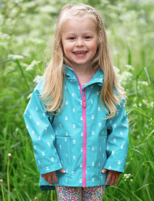 Daisy Dot Splash Coat