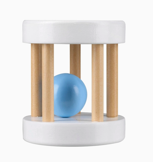 Peter Rabbit Wooden Roller Rattle