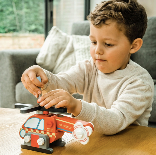 Buildable Helicopter