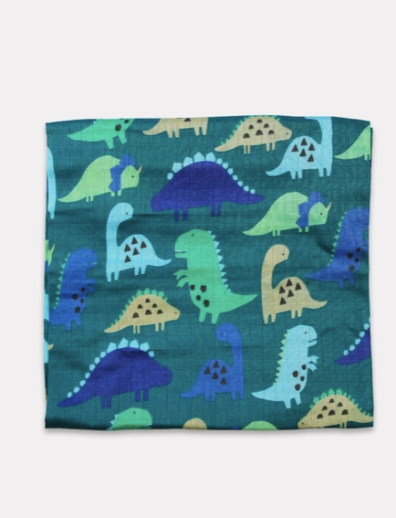 Tonal Dinosaur Muslins