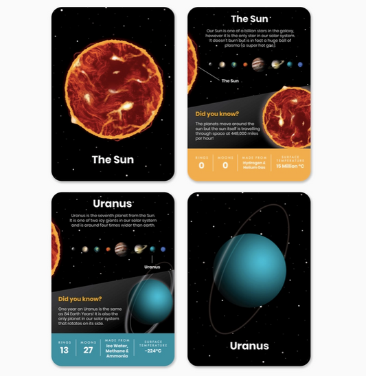 Space Activity Cards