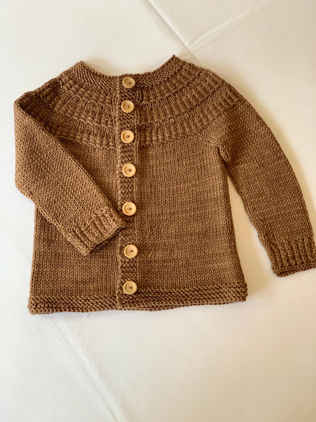 Merino Wool Handknitted Jacket
