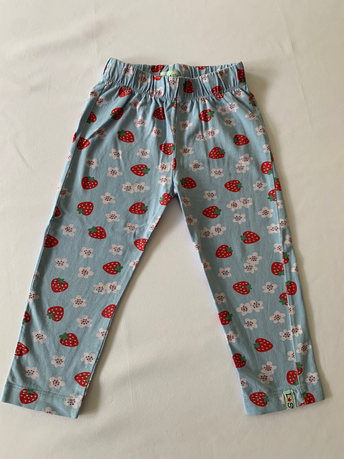 Lilly and Sid Strawberry Leggings, 18-24 months