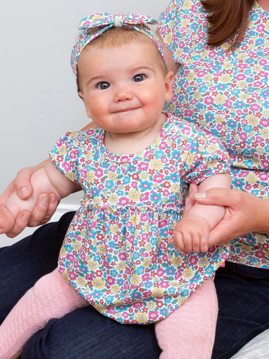 Born To Bloom Bubble Romper