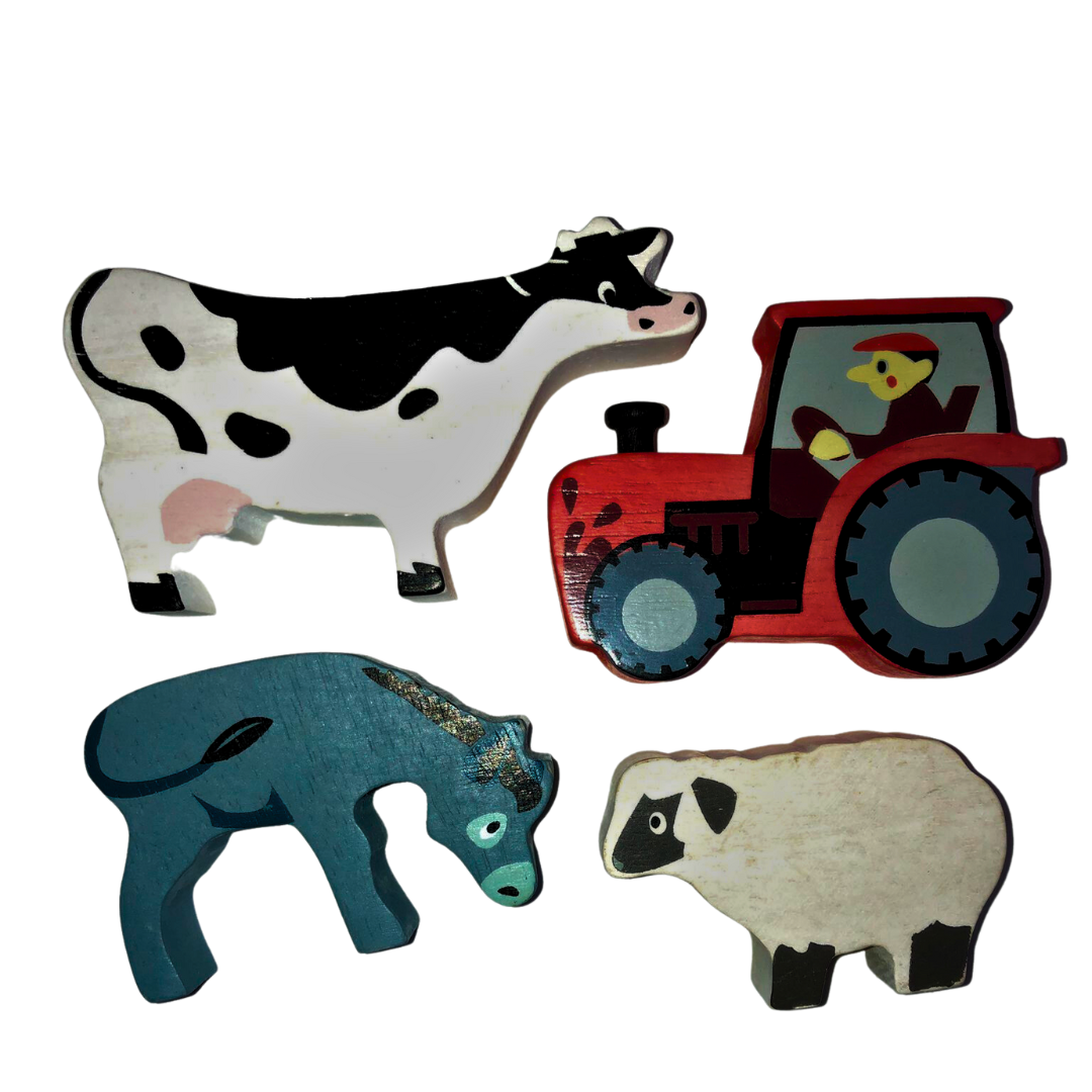 Farmyard Animals Set of 4
