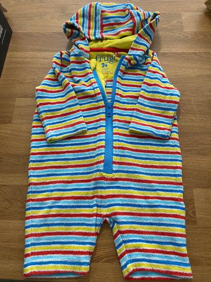 Frugi Towelling Robe 0-3months