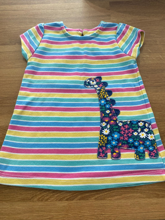 Kite Flowersaurus Dress 0-3months
