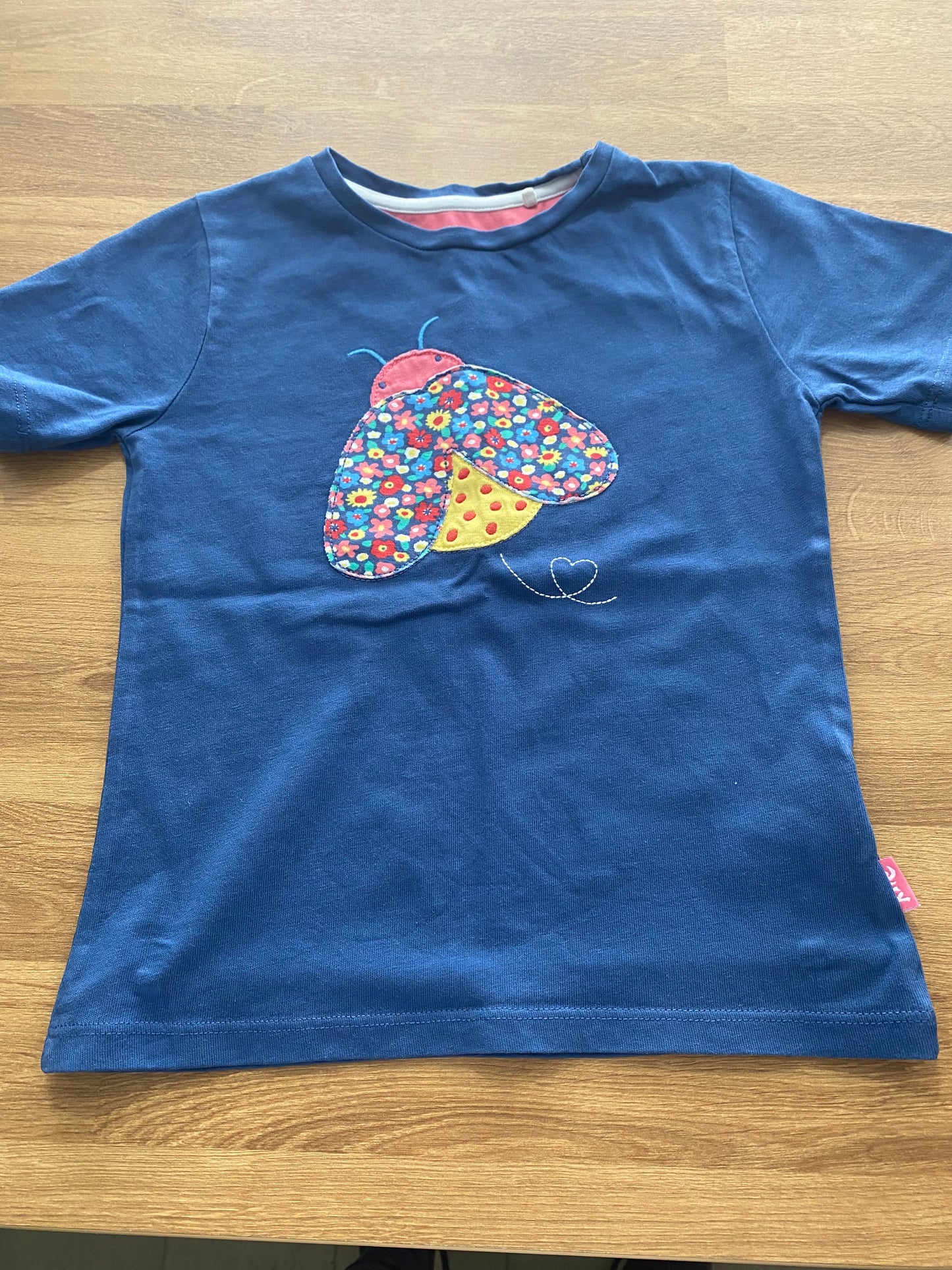 Kite Flower Ladybug T-Shirt 5years