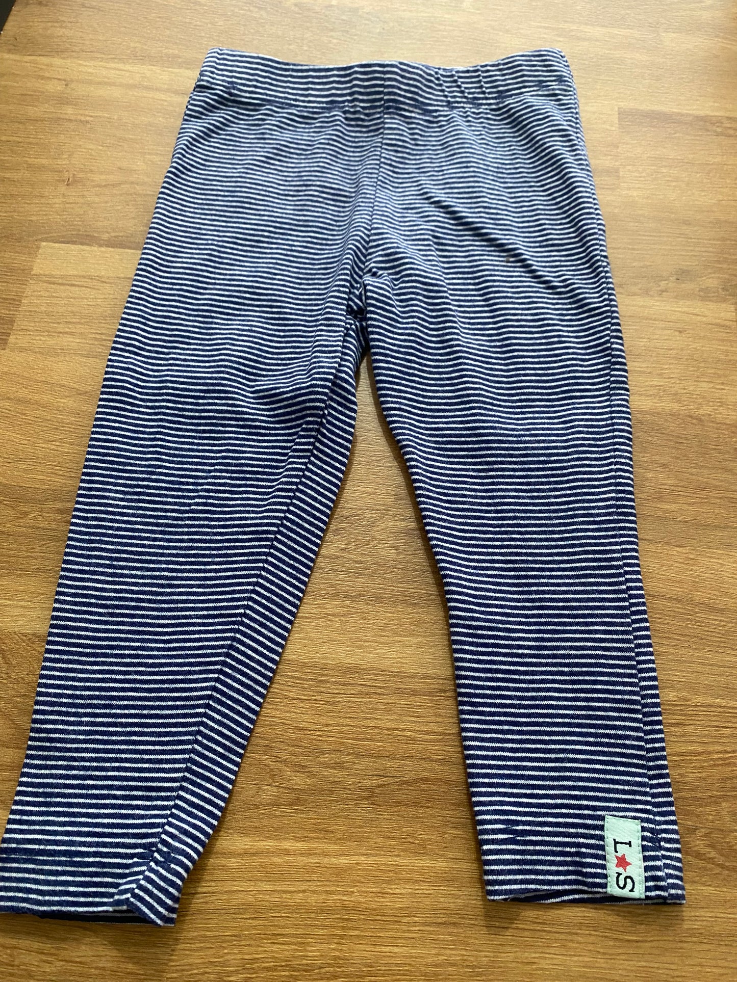 Lilly and Sid stripe leggings 6-12mths